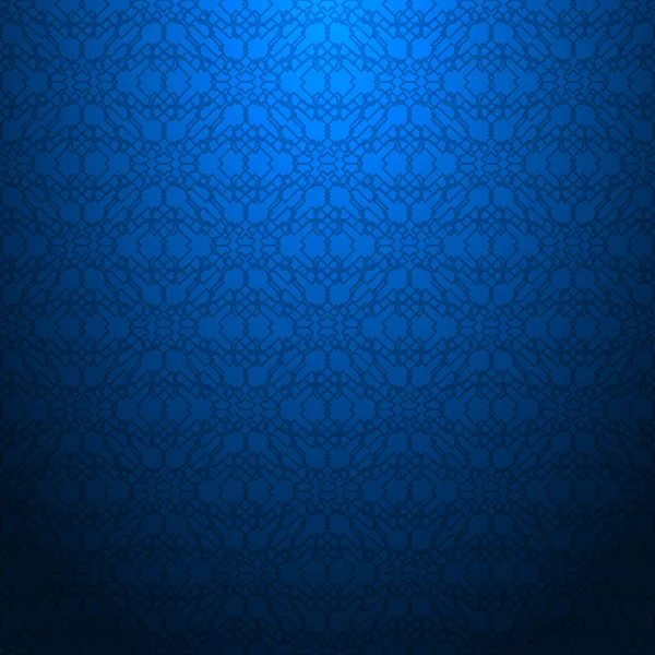 Patrón Geométrico Texturizado Abstracto Azul Ilustración Vectorial — Vector de stock