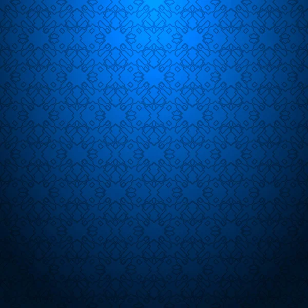 Modèle Géométrique Texturé Abstrait Bleu Illustration Vectorielle — Image vectorielle