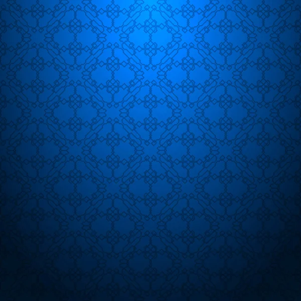 青い抽象的なテクスチャ幾何学模様 ベクターイラスト — ストックベクタ