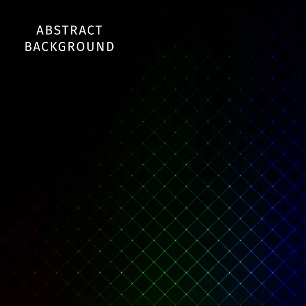 Abstract Lights Gradient Strips Dark Background — Stock Vector