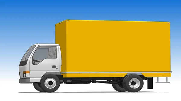 Truck Sketches Symbol Illustration — Stock Photo, Image