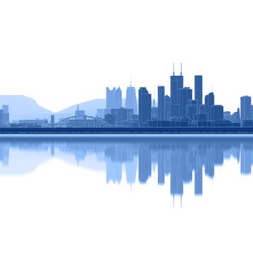 Modern mimari, şehir manzarası 