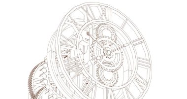 saat dişli mekanizması kapat