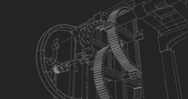 saat dişli mekanizması kapat