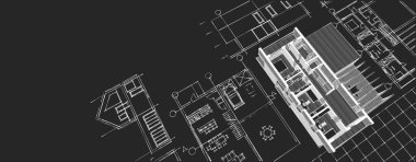 ev mimarisi proje taslağı 3D