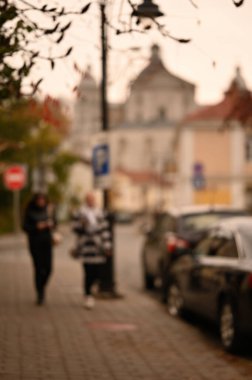 Sonbahar Şehir Parkı 'ndaki insanların geçmişi bulanık