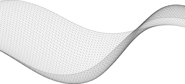 Forme Geometriche Minime Linee Architettoniche Illustrazione Vettoriale — Vettoriale Stock