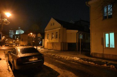 Eski şehrin tarihi mimari parçaları.