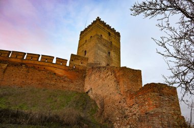 Eski şehirdeki tarihi mimari kalesi