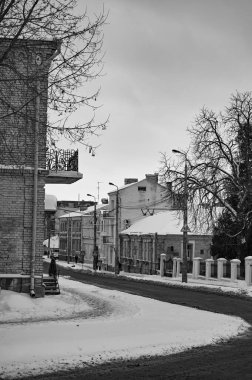 Eski şehrin tarihi mimari parçaları.