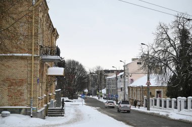 Eski şehrin tarihi mimari parçaları.