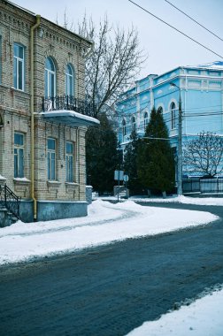 Eski şehrin tarihi mimari parçaları.