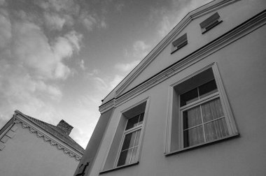 Eski şehrin tarihi mimari parçaları.