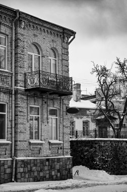 Eski şehrin tarihi mimari parçaları, şehir.