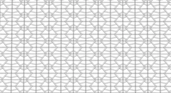 Pola Geometris Abstrak Latar Belakang Hitam Dan Putih — Stok Foto