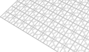 soyut geometrik desen, siyah ve beyaz arkaplan 