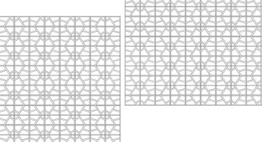 soyut geometrik desen, siyah ve beyaz arkaplan 