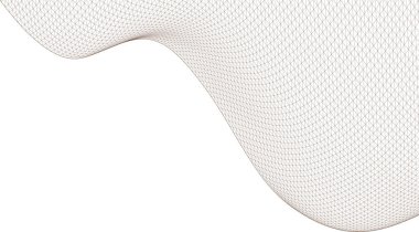 soyut geometri dalgalı yüzey 3 boyutlu illüstrasyon