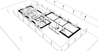 Geleneksel konut 3D görüntüleme