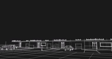 şehir modern mimarisi, 3D görüntüleme