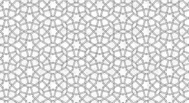 Vektör kusursuz desen. Modern stil dokusu. geometrik elementler tekrarlanıyor