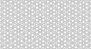 Vektör kusursuz desen. Modern stil dokusu. geometrik elementler tekrarlanıyor