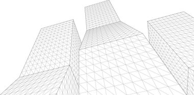 çizgili mimari duvar kağıdı, dijital arkaplan