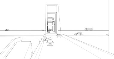 3D mimari sanat, dijital duvar kağıdı