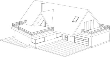 soyut mimari duvar kağıdı, dijital arkaplan