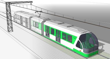 yeşil tramvay