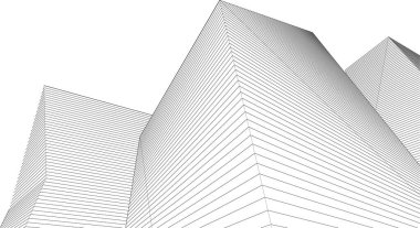 soyut mimari duvar kağıdı, dijital arkaplan