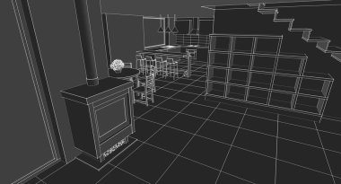 İç çizim çizimi, D.