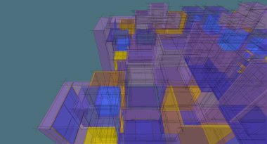 soyut mimari duvar kağıdı, dijital arkaplan