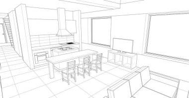 içerideki odanın tasarımı