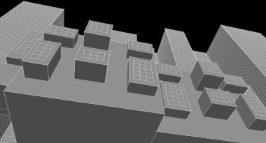 3D mimari sanat, dijital duvar kağıdı