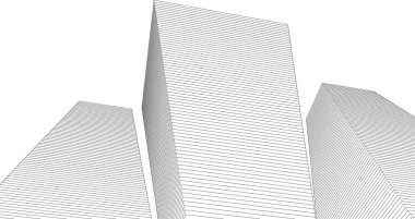 3D mimari sanat, vektör duvar kağıdı