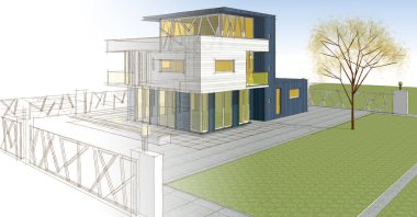 ev tasarımı, 3 boyutlu tasarım