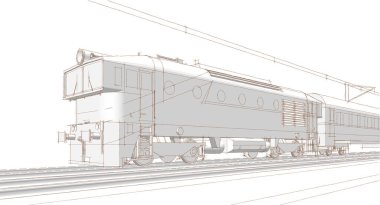 Tren çizimi, tren çizimi, tren, tren, tren...