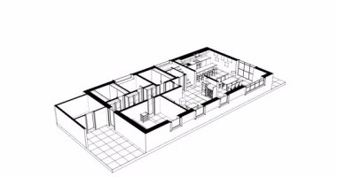 3 boyutlu resimli ev kavramı