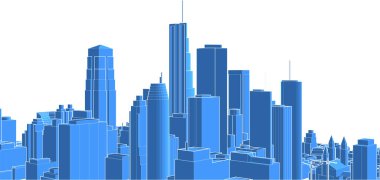 soyut mimari duvar kağıdı tasarımı, dijital konsept,