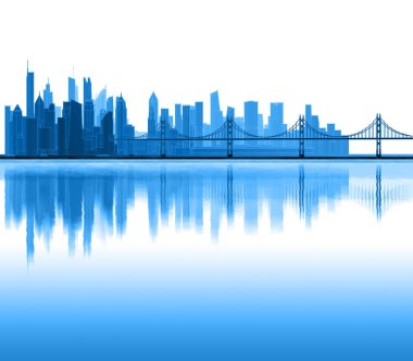 cityscape vektör çizim