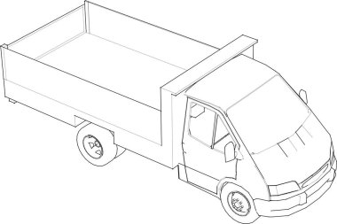 samochód na białym tle