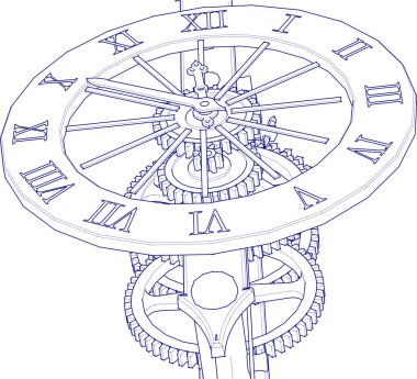 Mekanizmanın saati.