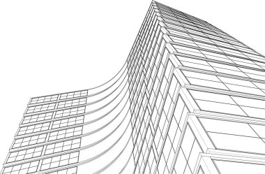 soyut mimari duvar kağıdı, dijital arkaplan