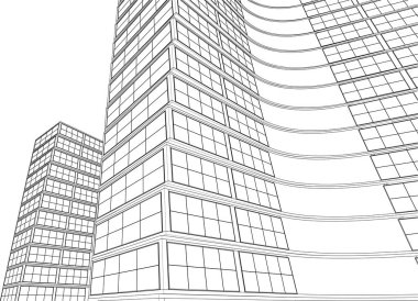 çizgili mimari duvar kağıdı, dijital arkaplan