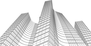 soyut mimari duvar kağıdı, dijital arkaplan