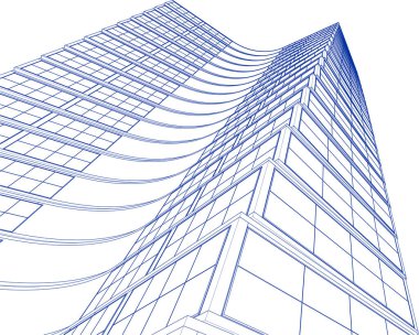 soyut mimari duvar kağıdı, dijital arkaplan