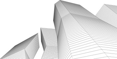 çizgili mimari duvar kağıdı, dijital arkaplan