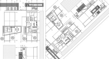 ev konsepti çizimi d - illüstrasyon d