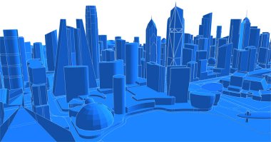 şehir haritası 3d oluşturma